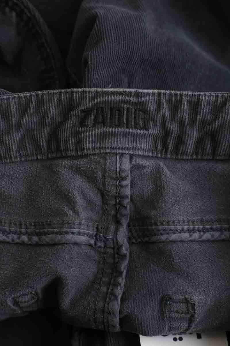 Jean slim Zadig & Voltaire Gris en Coton