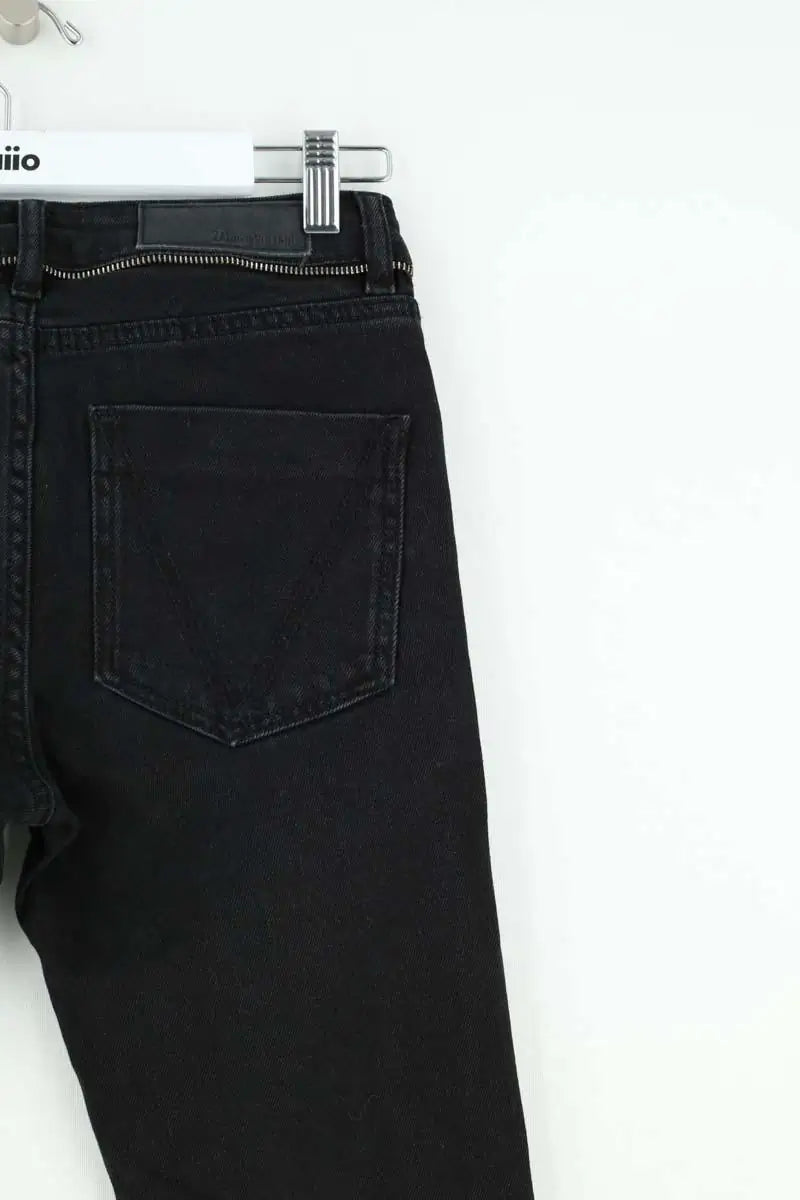 Jean slim Zadig & Voltaire Noir en Coton - élasthanne