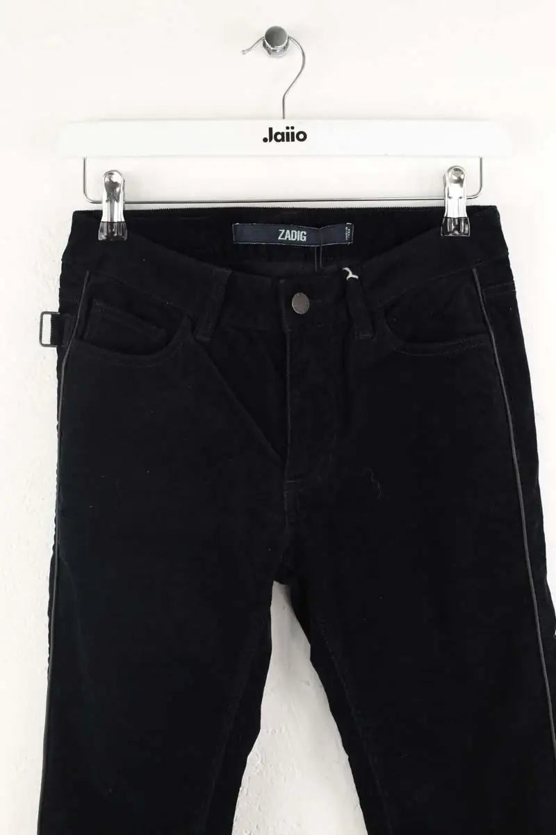 Jean slim Zadig & Voltaire Noir en Coton