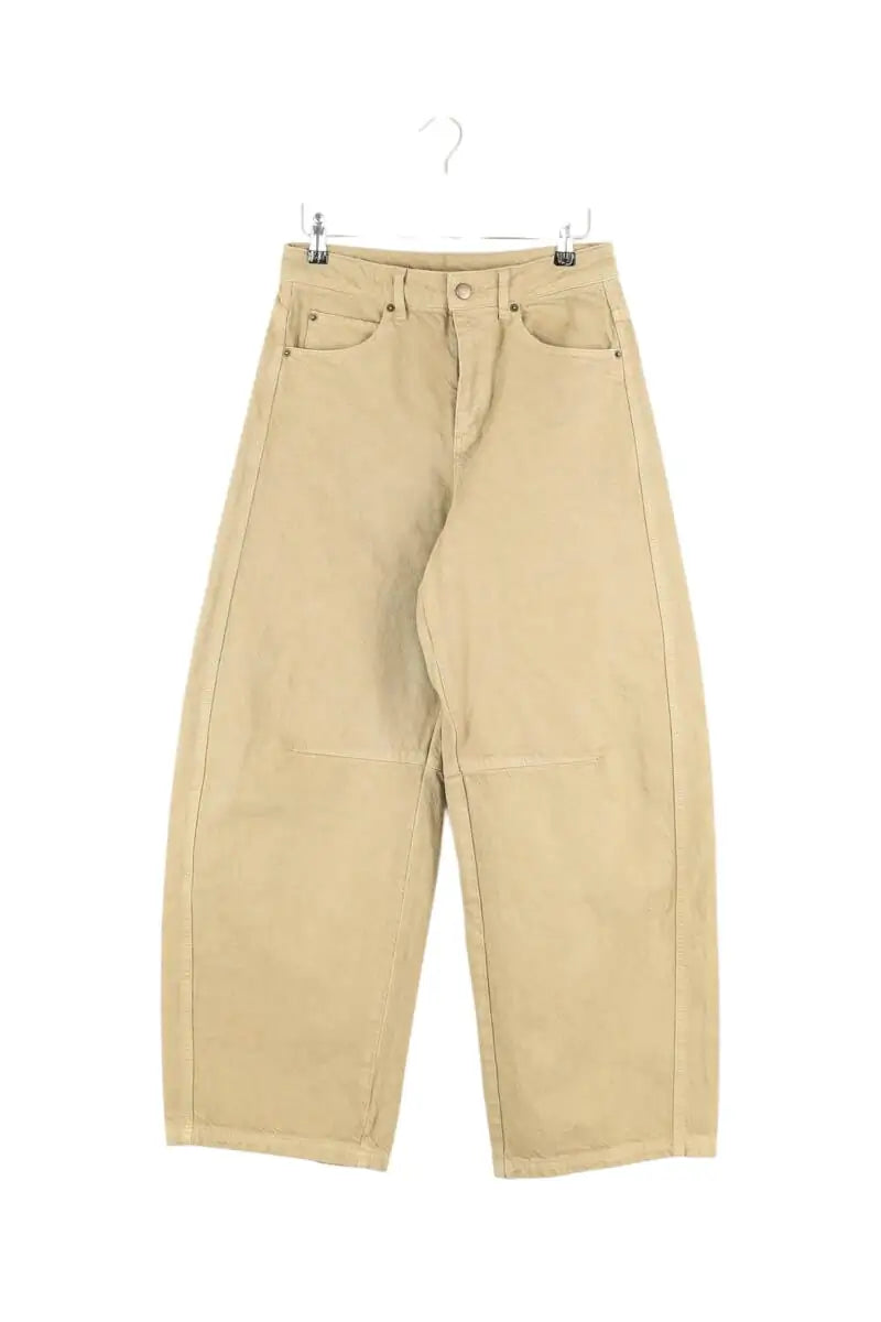 Jean Soeur Kaki en Coton, taille XS - Seconde Main