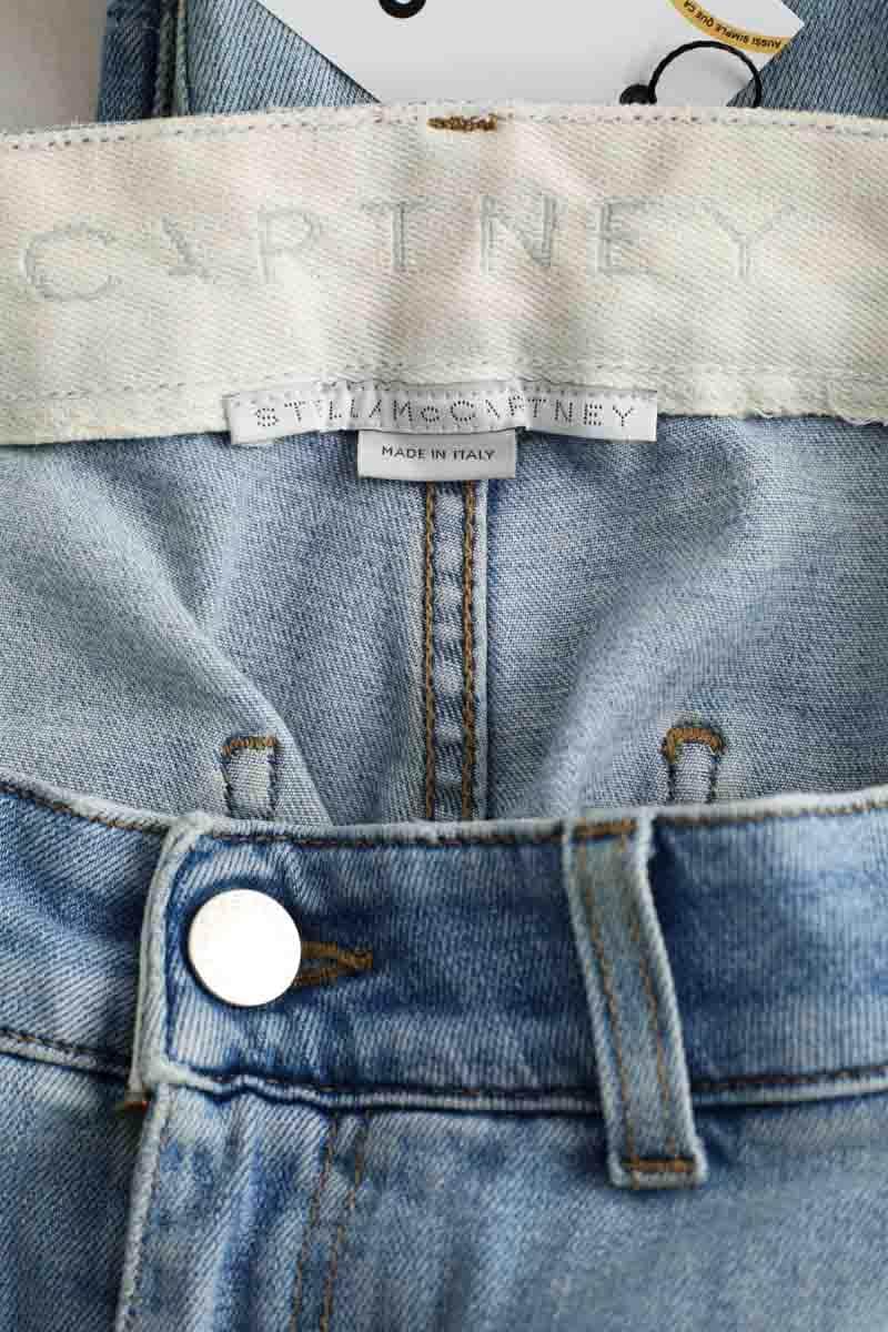 Jean Stella McCartney Bleu en Coton