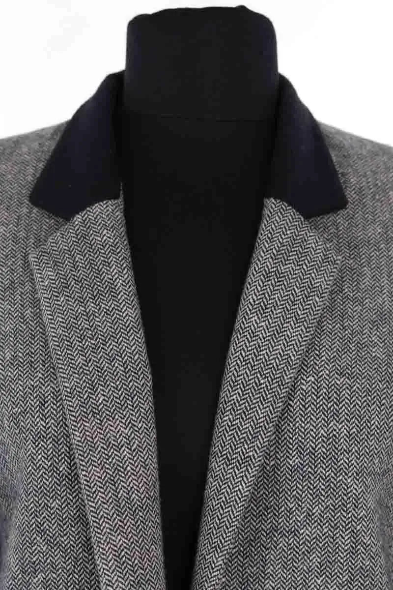 Blazer Valentine Gauthier Noir en Laine