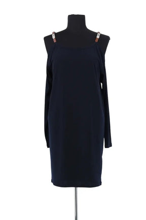 Robe Michael Kors Marine en Coton - élasthanne, taille XS - Seconde Main