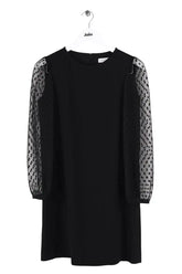 Robe Claudie Pierlot Noir en Synthétique, taille S - Seconde Main