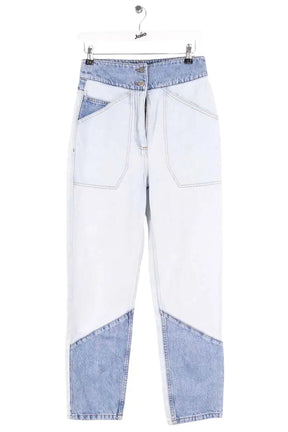 Jean droit Ba&Sh Bleu en Coton, taille S - Seconde Main