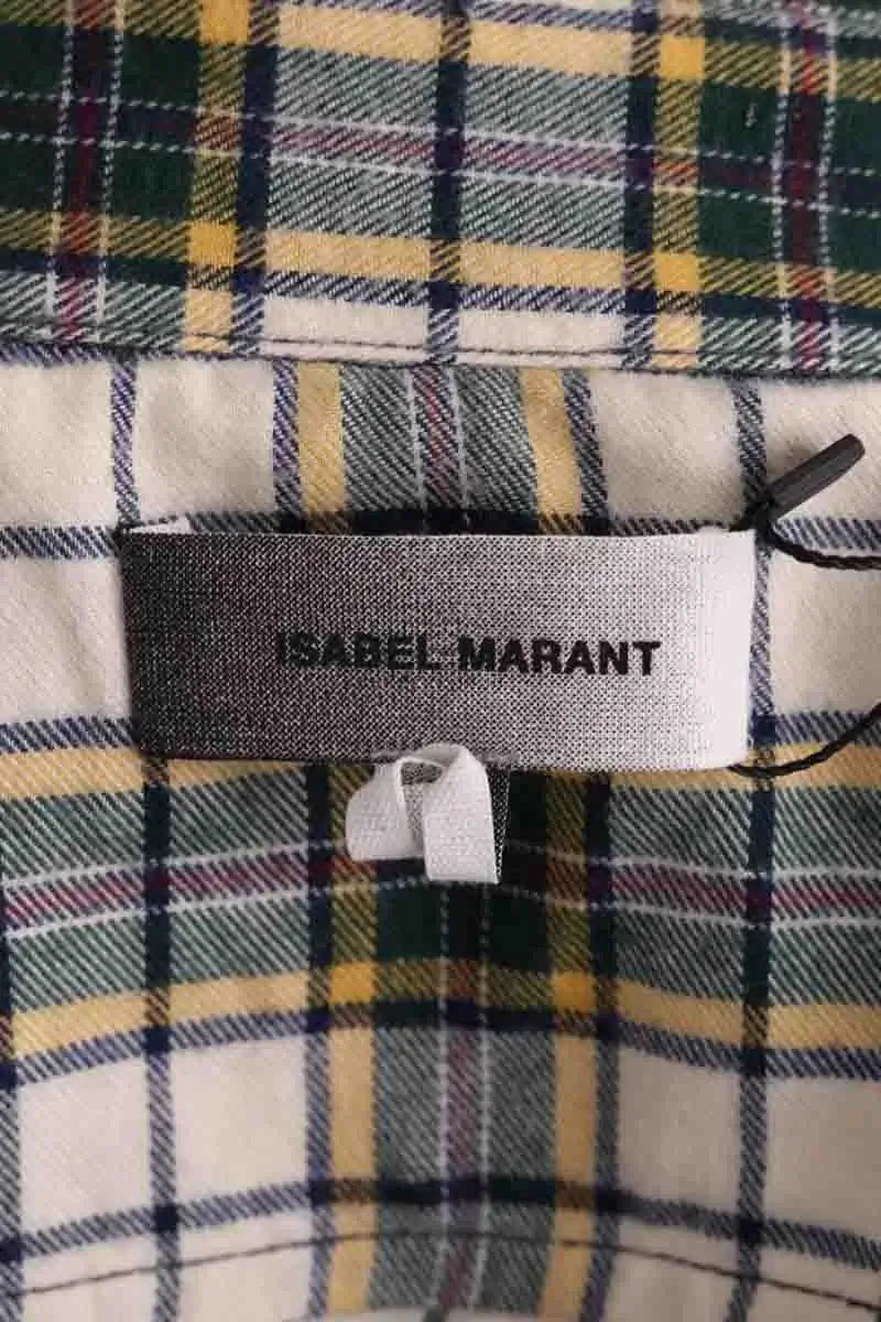 Chemise Isabel Marant Vert en Coton