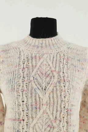 Pull Sézane Beige en Laine
