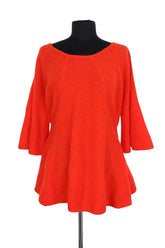 Robe Mes Demoiselles Orange en Laine, taille XXS - Seconde Main