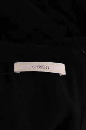 Robe Sessun Noir en Synthétique