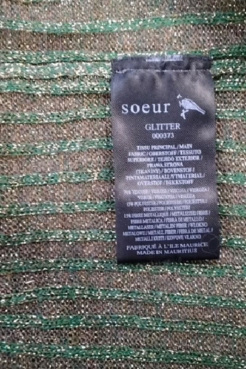 T-shirt Soeur  Vert