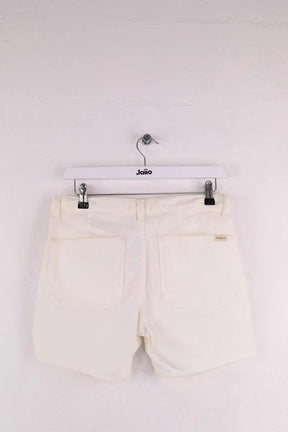 Mini short Ba&Sh Blanc en Coton