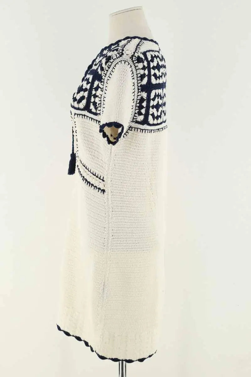 Robe Zadig & Voltaire Blanc en Coton