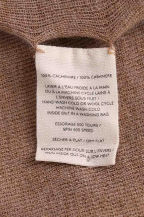 Pull Eric Bompard Camel en Cachemire