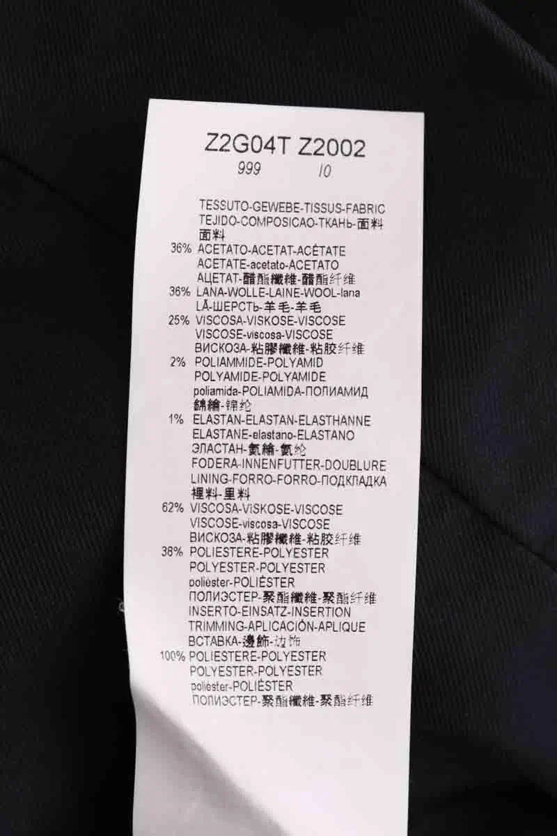 Veste Emporio Armani Noir en Synthétique