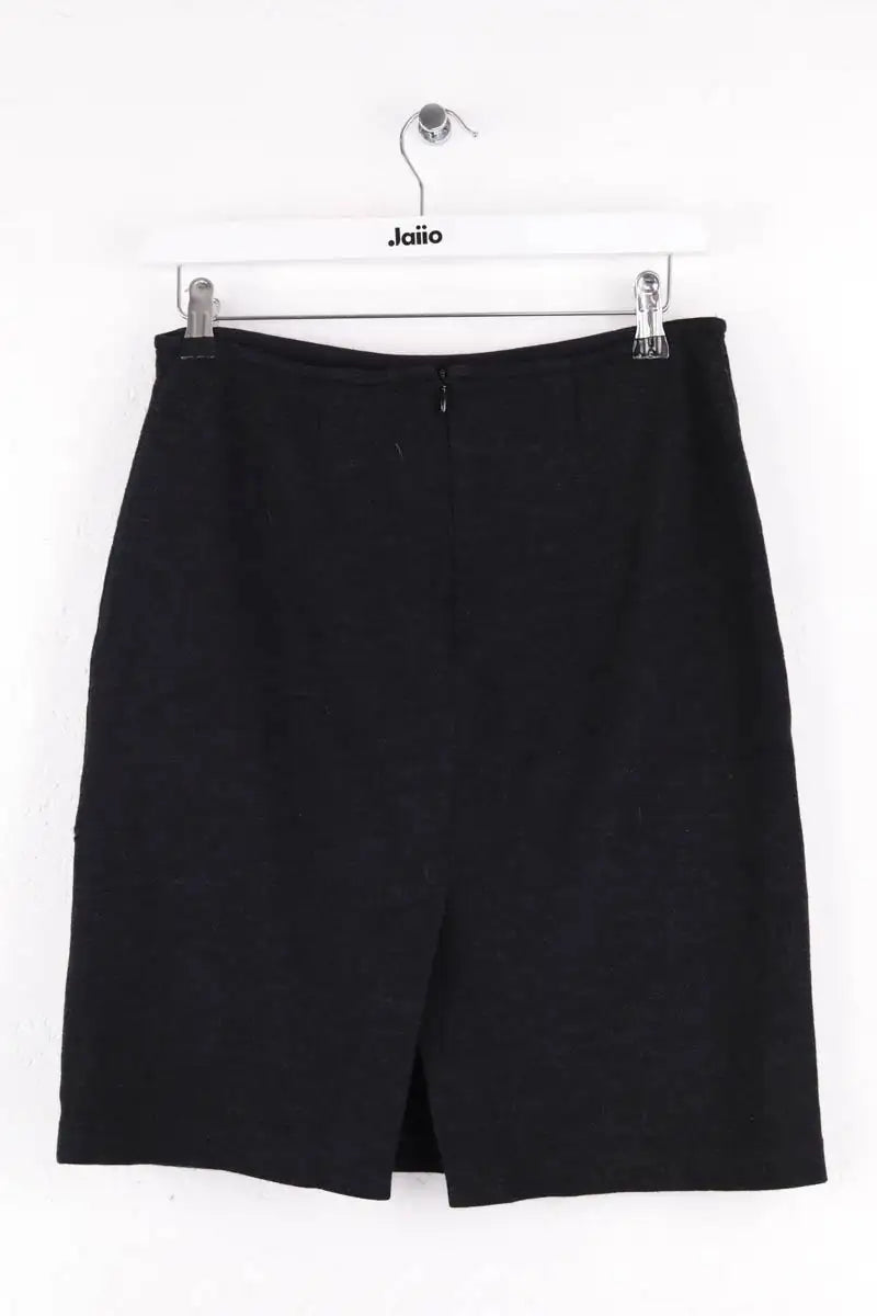 Jupe Agnès B. Anthracite en Laine