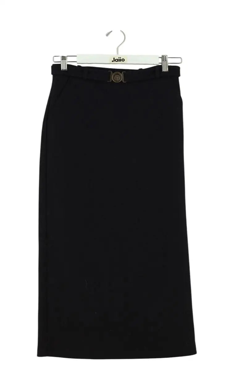 Jupe Agnès B. Marine en Laine, taille S - Seconde Main