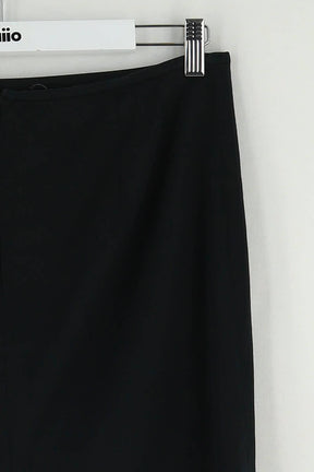 Jupe Agnès B. Noir en Coton