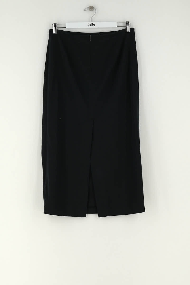 Jupe Agnès B. Noir en Coton