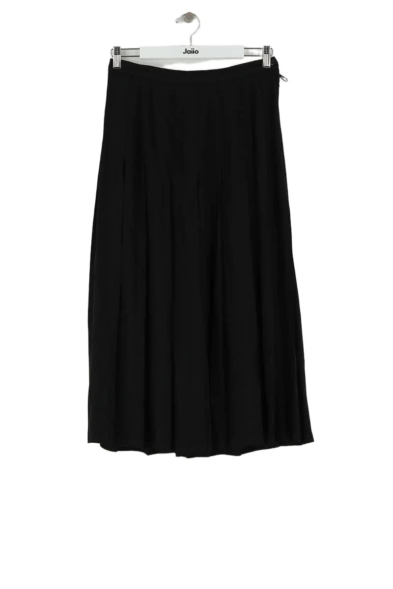 Jupe Agnès B. Noir en Polyester, taille L - Seconde Main