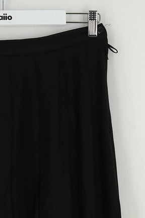 Jupe Agnès B. Noir en Polyester