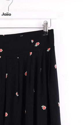 Jupe Agnès B. Noir en Viscose