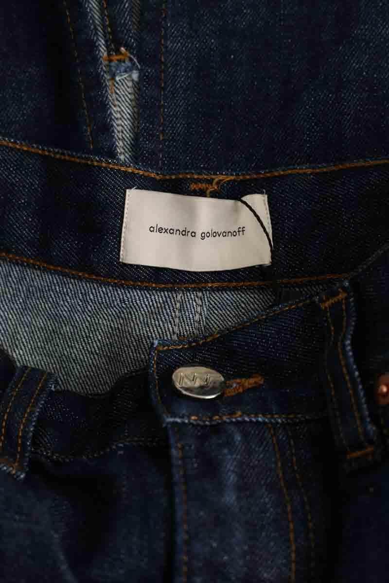 Jupe Alexandra Golovanoff Bleu en Coton