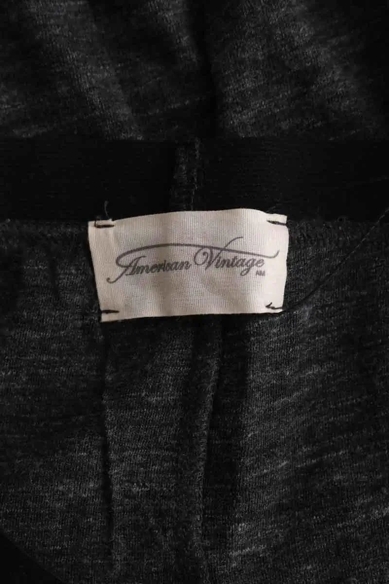 Jupe American Vintage Anthracite en Viscose