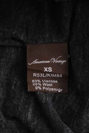 Jupe American Vintage Anthracite en Viscose