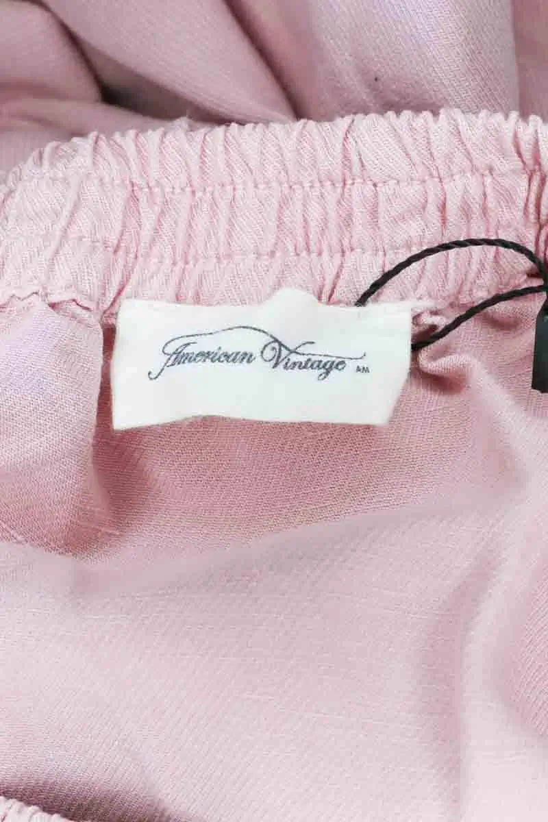 Jupe American Vintage Rose en Coton