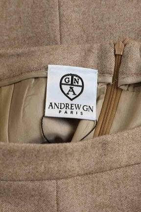 Jupe Andrew GN Beige en Coton