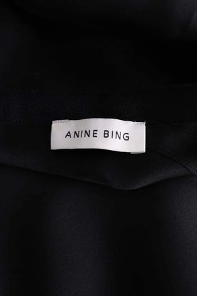 Jupe Anine Bing Noir en Soie