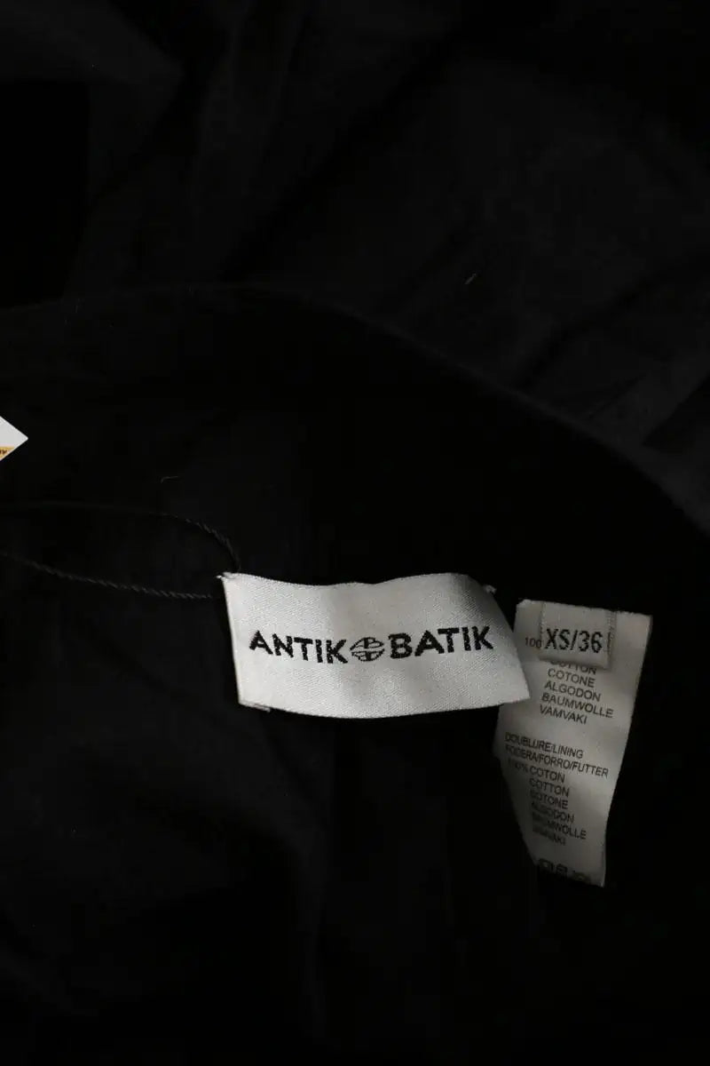 Jupe Antik Batik Noir en Coton