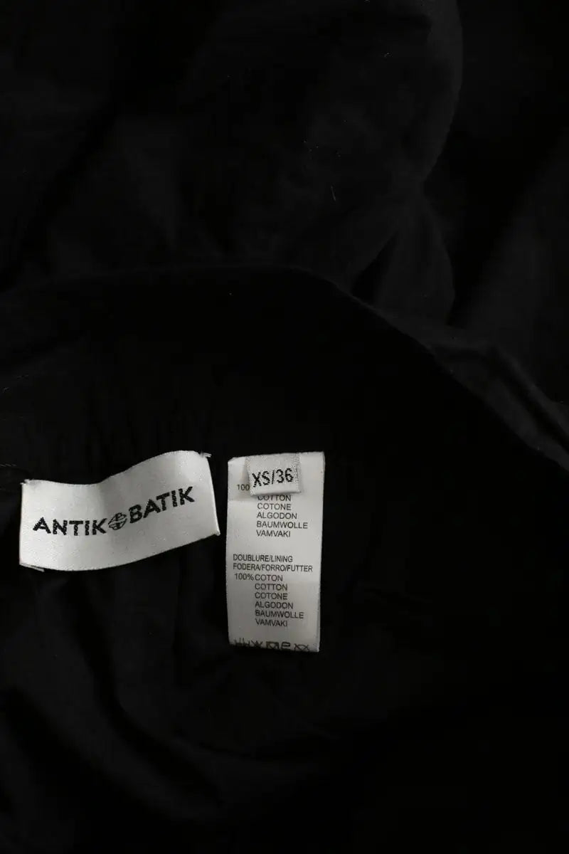 Jupe Antik Batik Noir en Coton