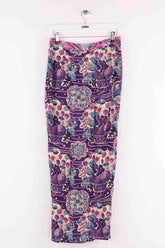 Jupe Antik Batik Violet en Synthétique