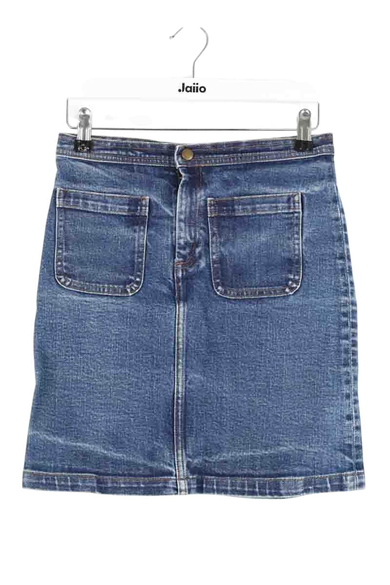 Jupe APC Bleu en Coton, taille XS - Seconde Main