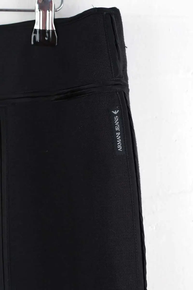 Jupe Armani Noir en Polyester