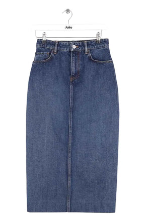 Jupe Balenciaga Bleu en Coton, taille S - Seconde Main