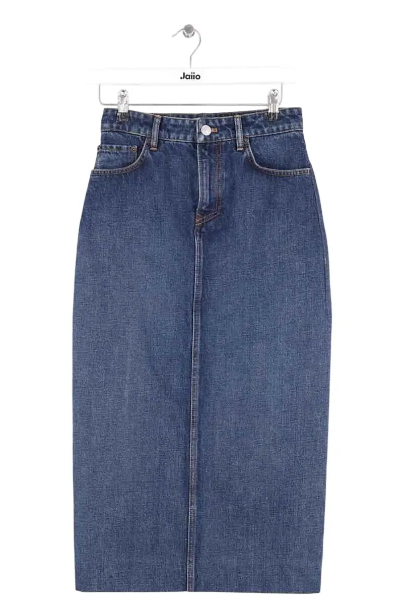 Jupe Balenciaga Bleu en Coton, taille S - Seconde Main