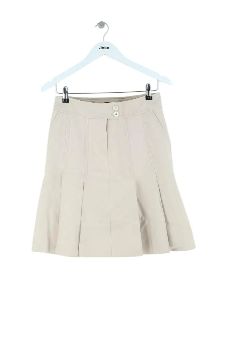 Jupe Barbara Bui Beige en Laine, taille S - Seconde Main
