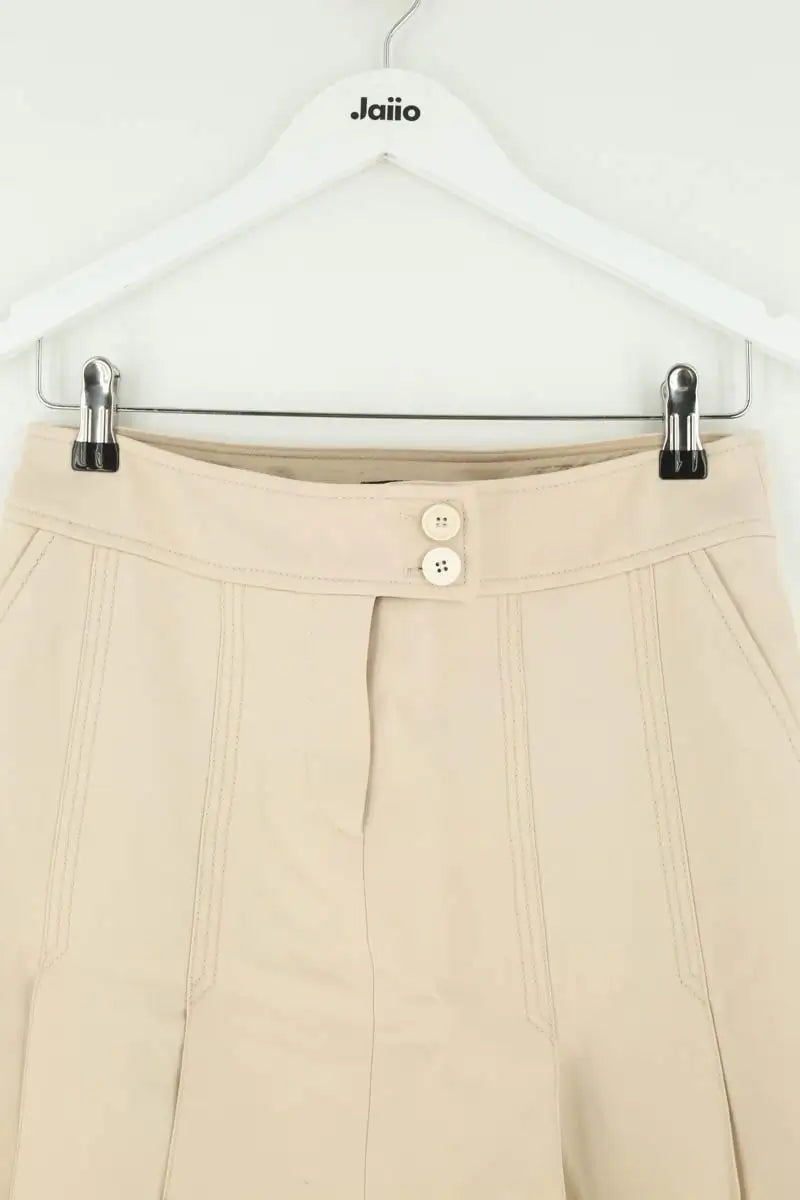 Jupe Barbara Bui Beige en Laine