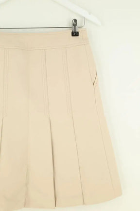 Jupe Barbara Bui Beige en Laine