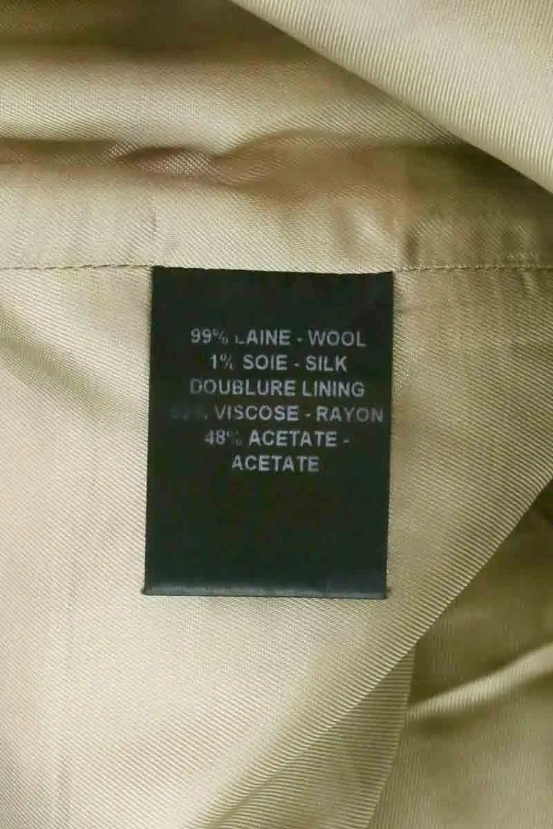 Jupe Barbara Bui Beige en Laine