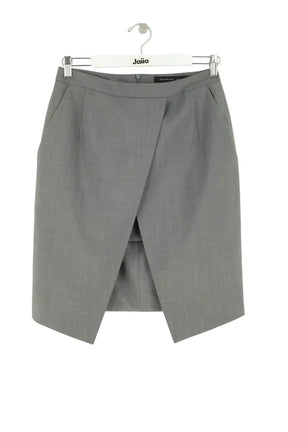 Jupe Barbara Bui Gris en Laine, taille L - Seconde Main