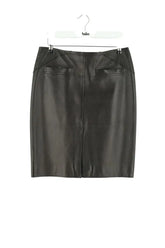 Jupe Barbara Bui Noir en Cuir, taille M - Seconde Main