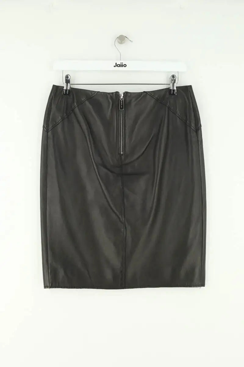 Jupe Barbara Bui Noir en Cuir