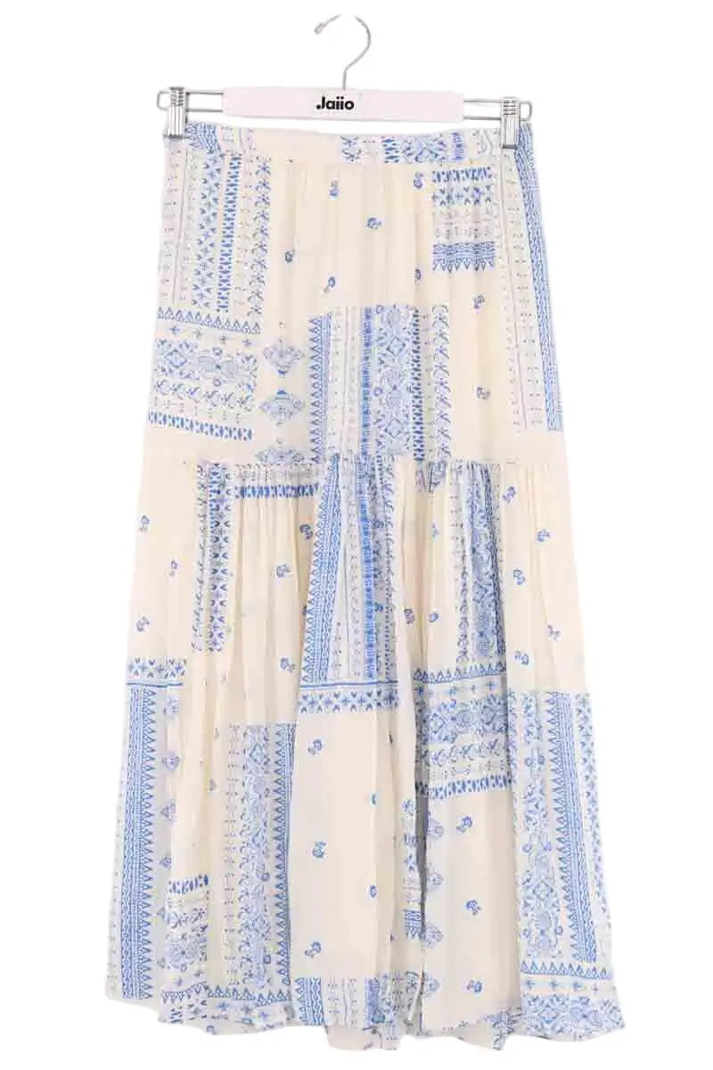 Jupe Ba&Sh Blanc en Viscose, taille S - Seconde Main