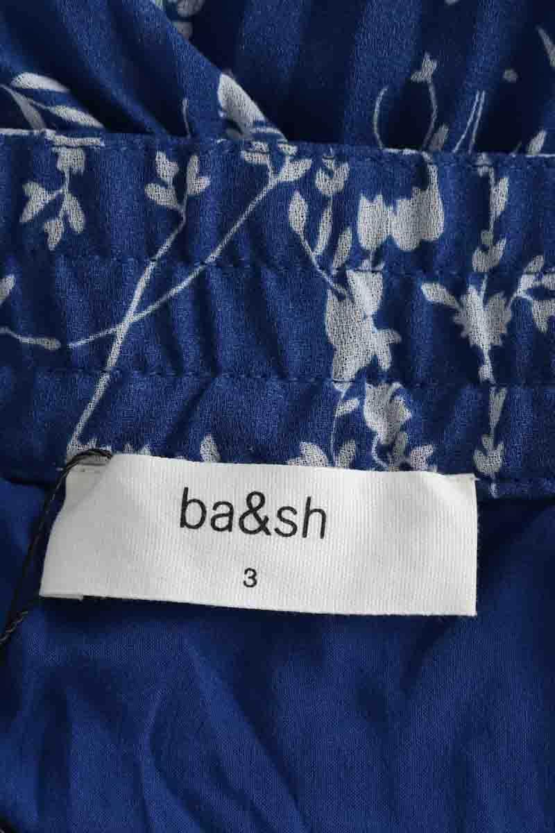 Jupe Bash Bleu en Polyester