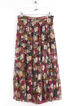 Jupe Ba&Sh Lana  Multicolore en Soie, taille M - Seconde Main