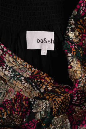 Jupe Ba&Sh Lana  Multicolore en Soie