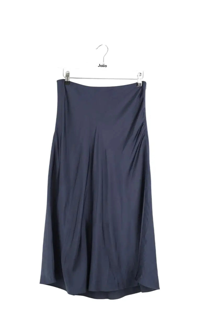 Jupe Ba&Sh Marine en Soie, taille S - Seconde Main